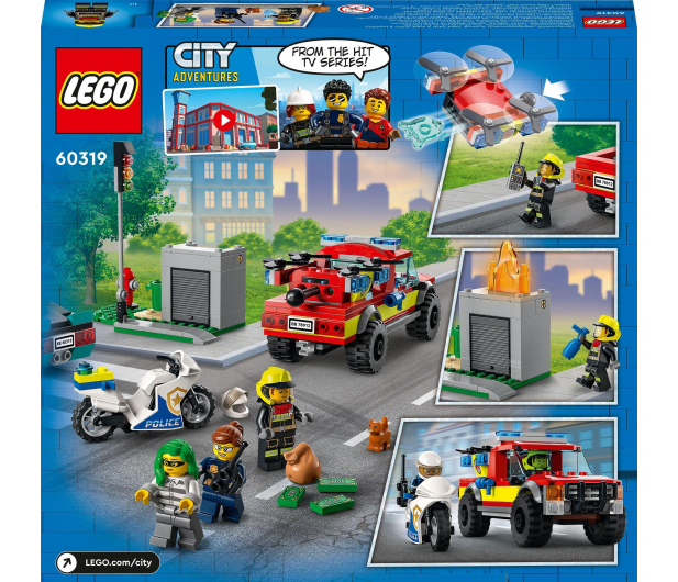 LEGO City 60319 Akcja strażacka i policyjny pościg - 1032210 - zdjęcie 6